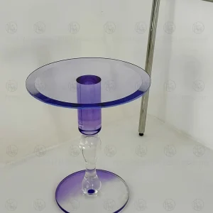 Purple Gradual Change Side Table