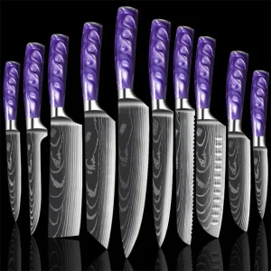 Santoku Kiritsuke Chef Knives Set
